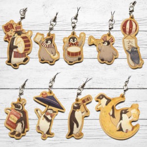 【グッズ】ストラップ：ぺんぎん一座